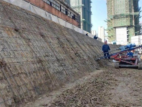 历城建筑边坡支护